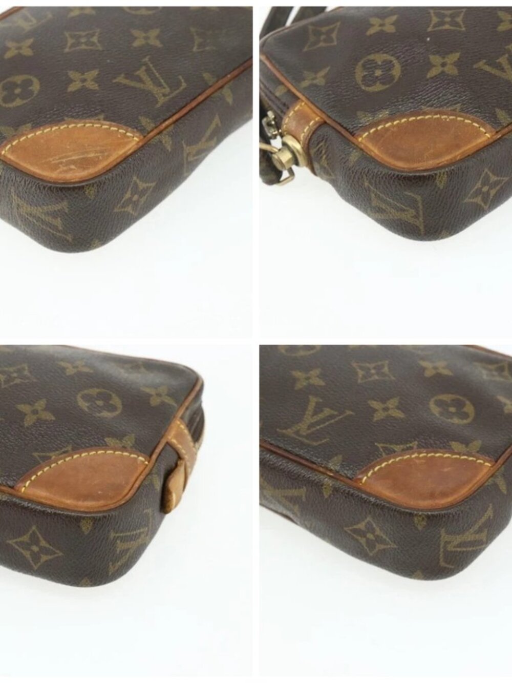 LOUIS VUITTON Monogram Marly Dragonne PM Clutch Bag M51827 LV Auth ka3981 - Picture 16 of 16